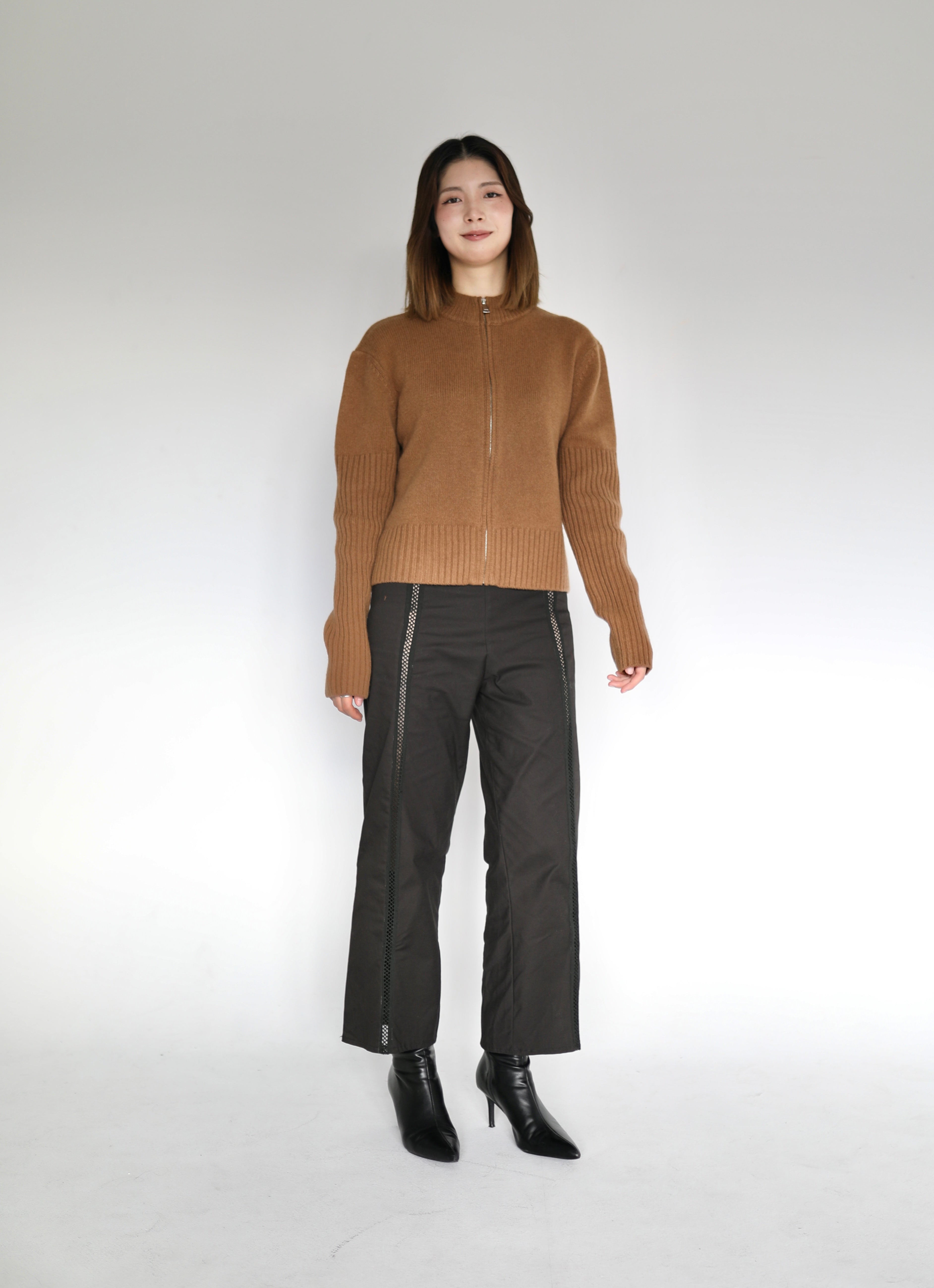 Mila cardigan in caramel