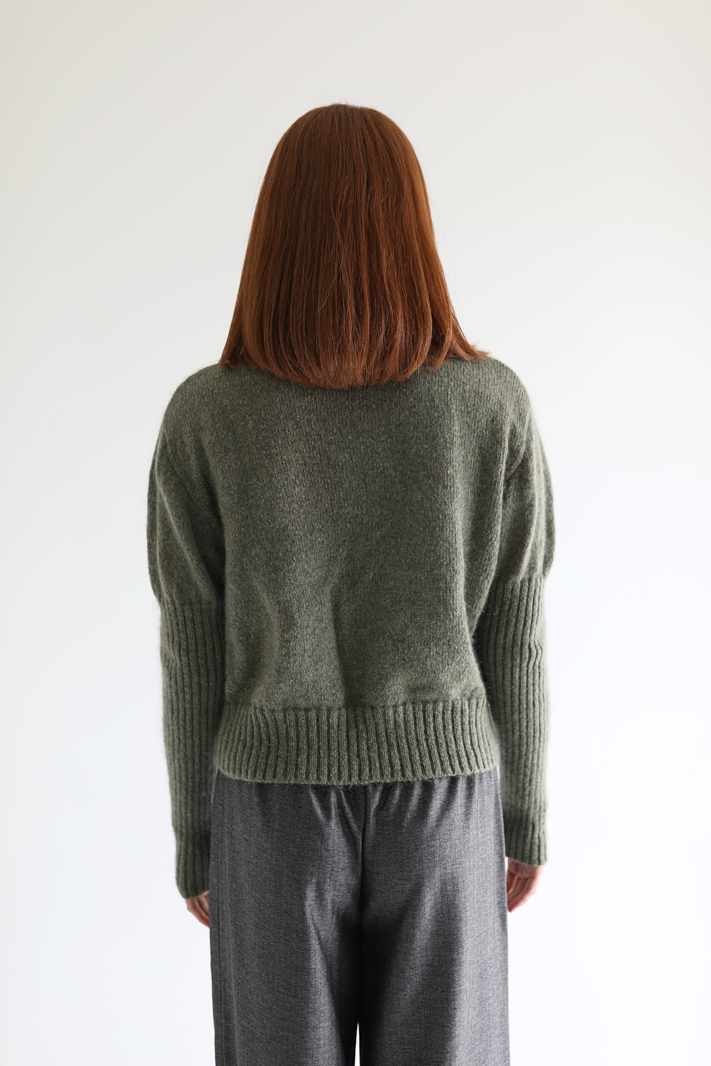 Mila cardigan in pistachio green