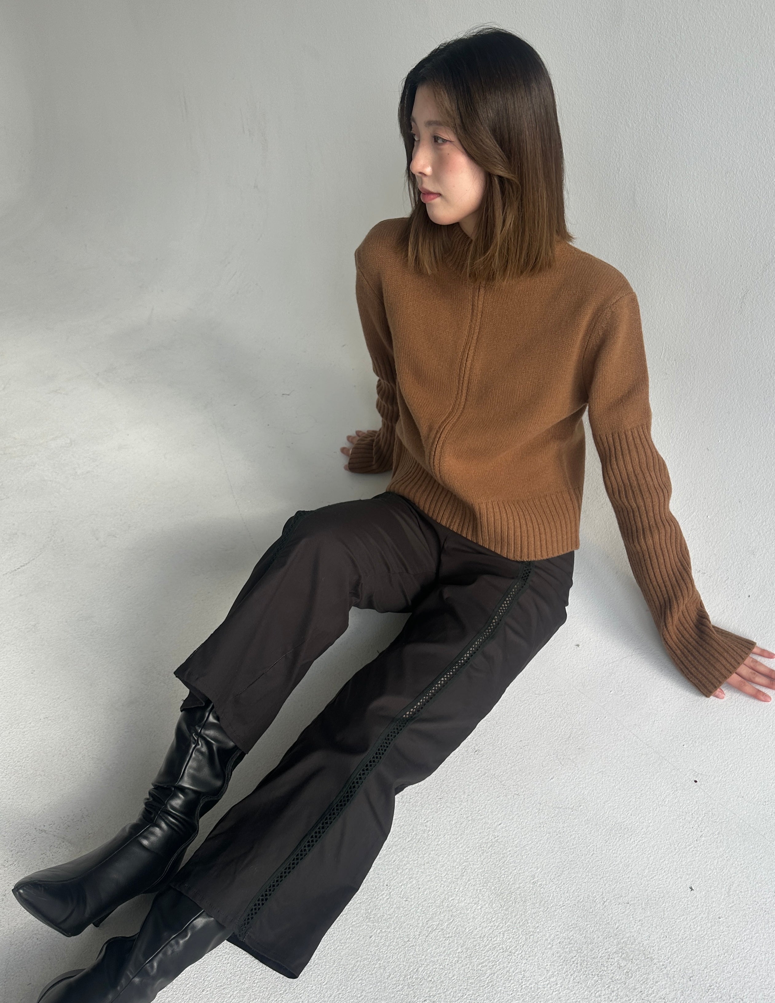 Mila cardigan in caramel