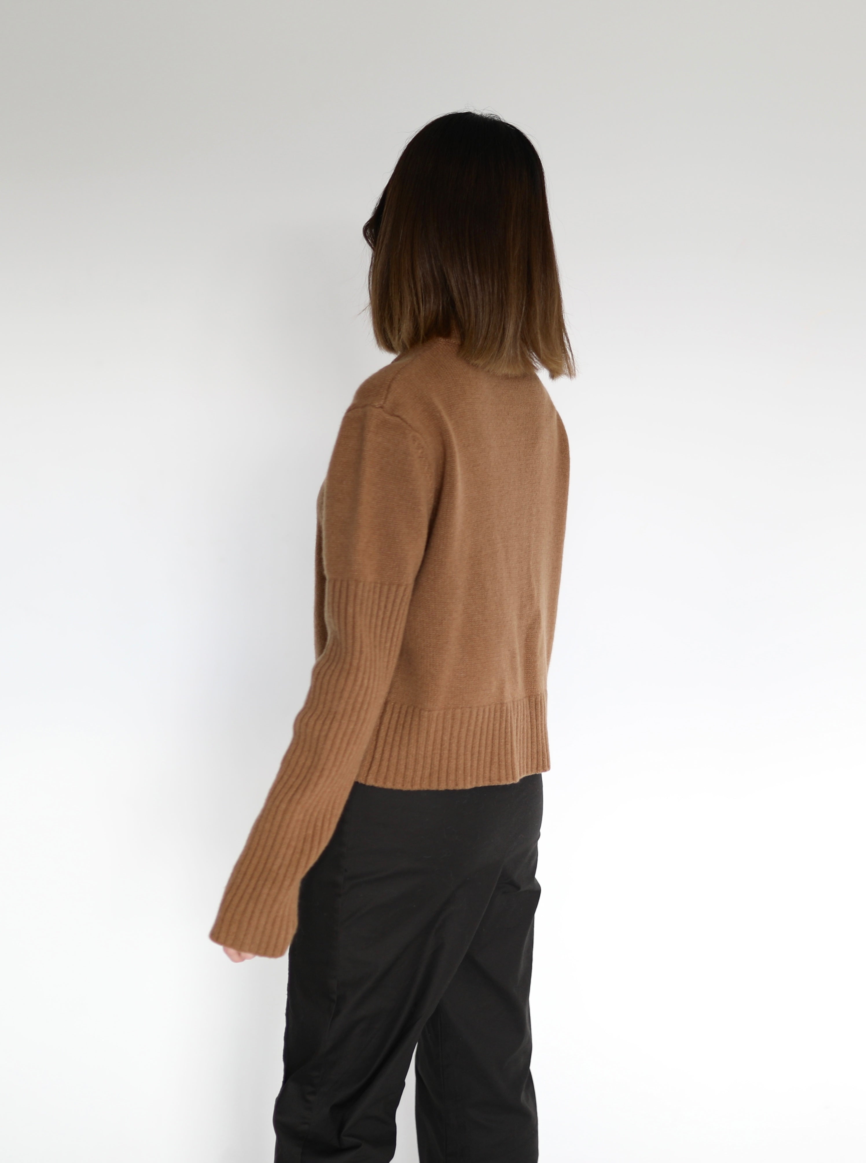 Mila cardigan in caramel