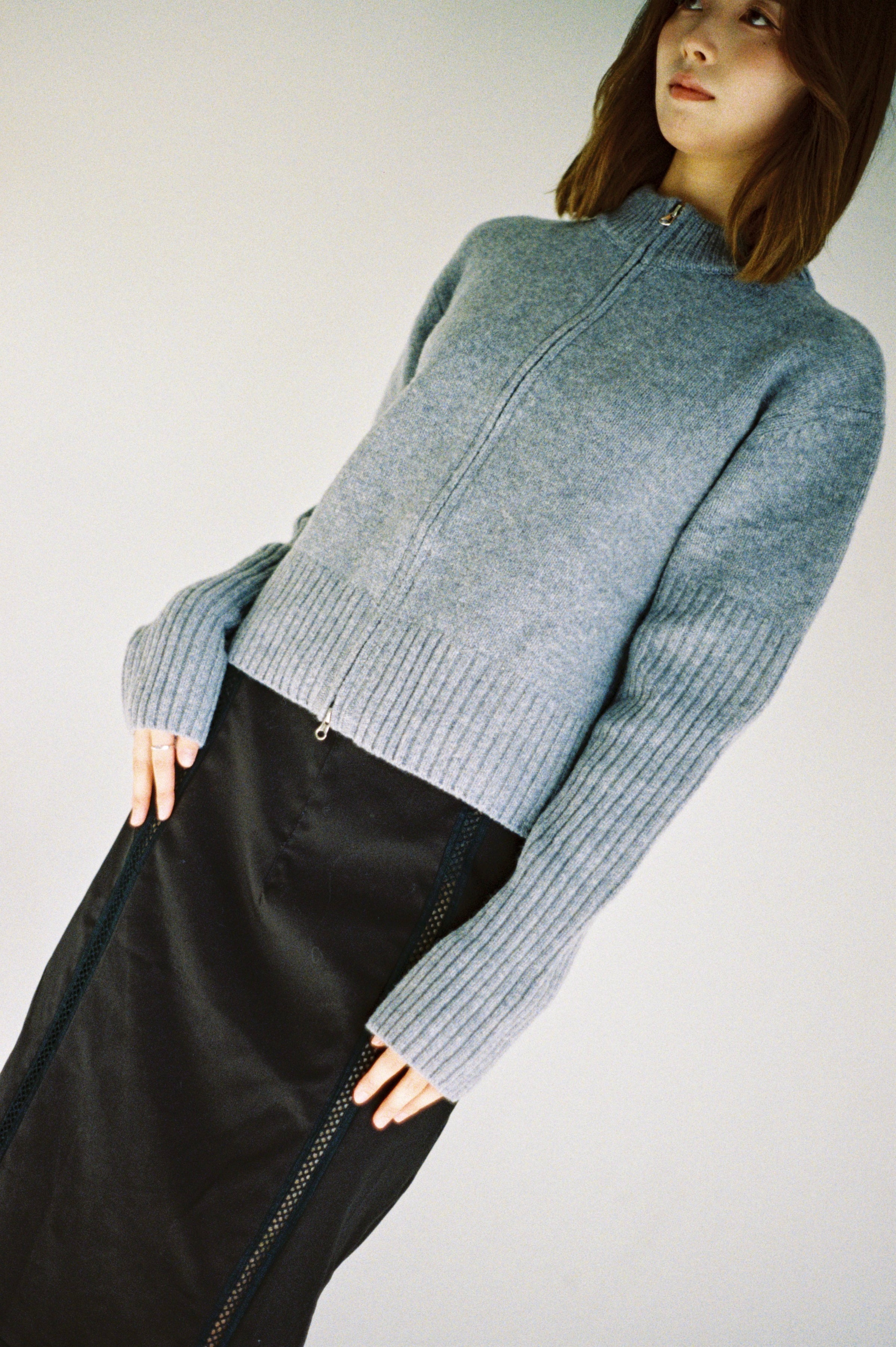 Mila cardigan in Grey