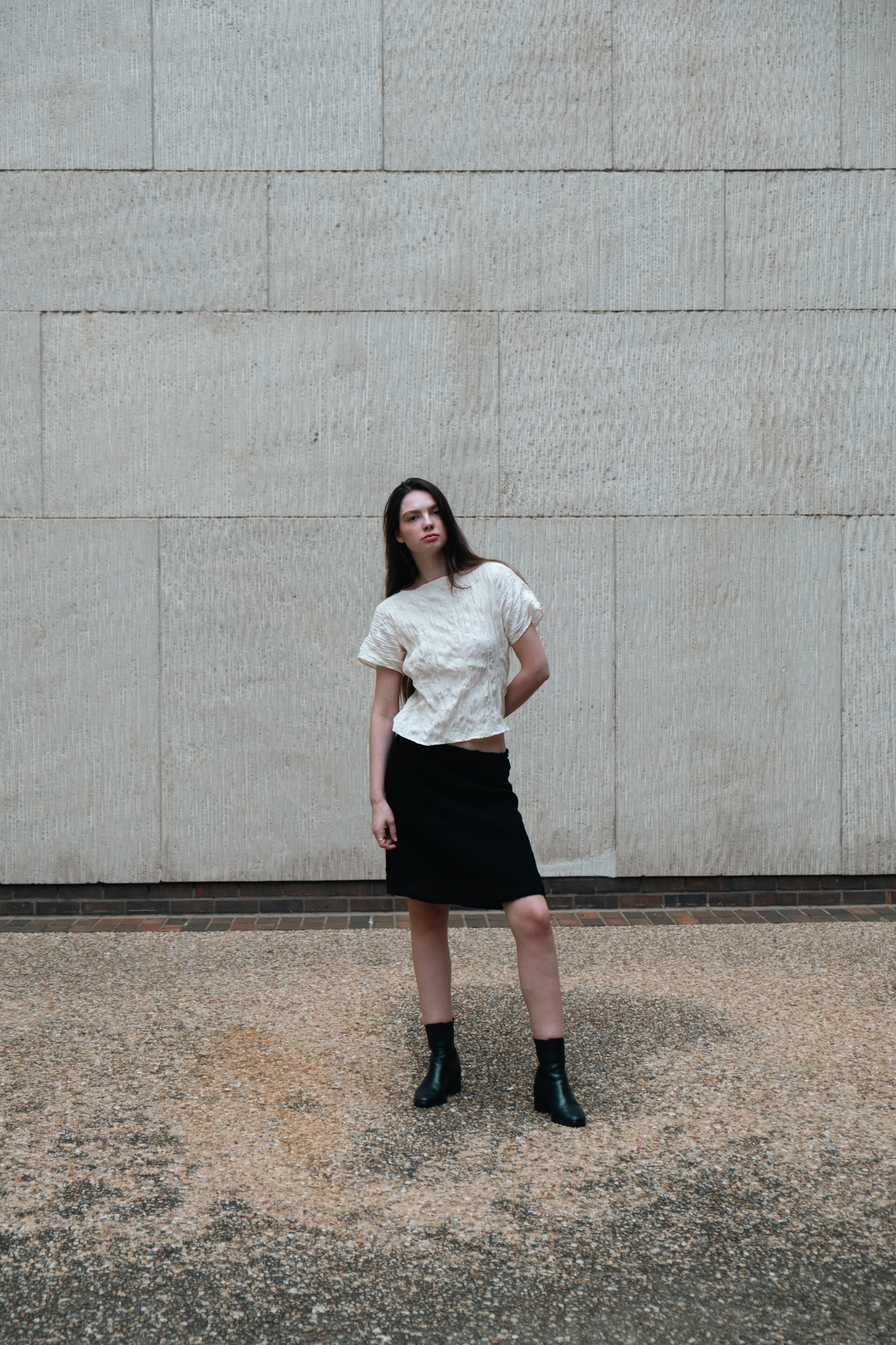 Rema crushed cotton top