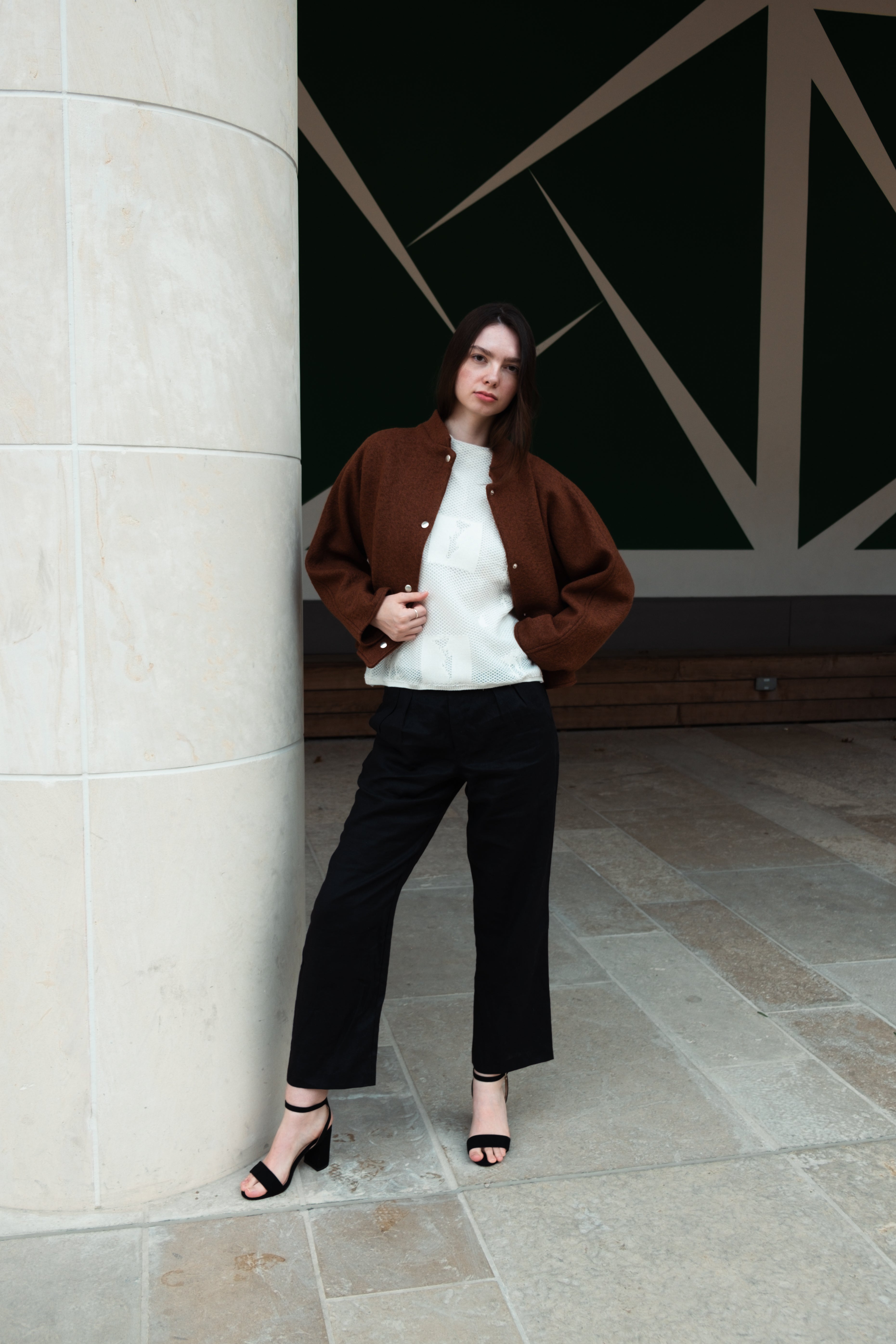 Coco boiled wool jacket