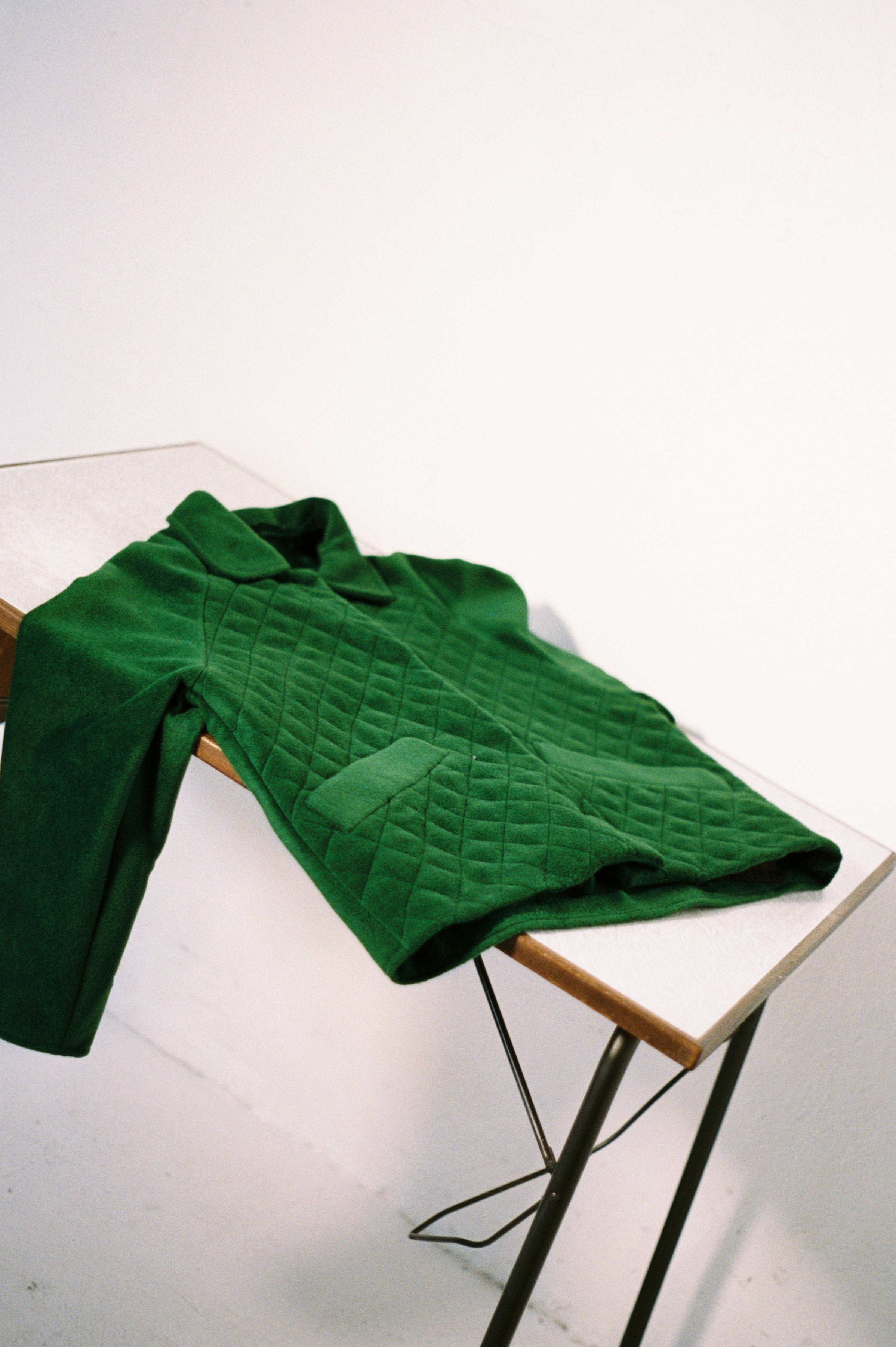 Pollon jacket in Green Wool