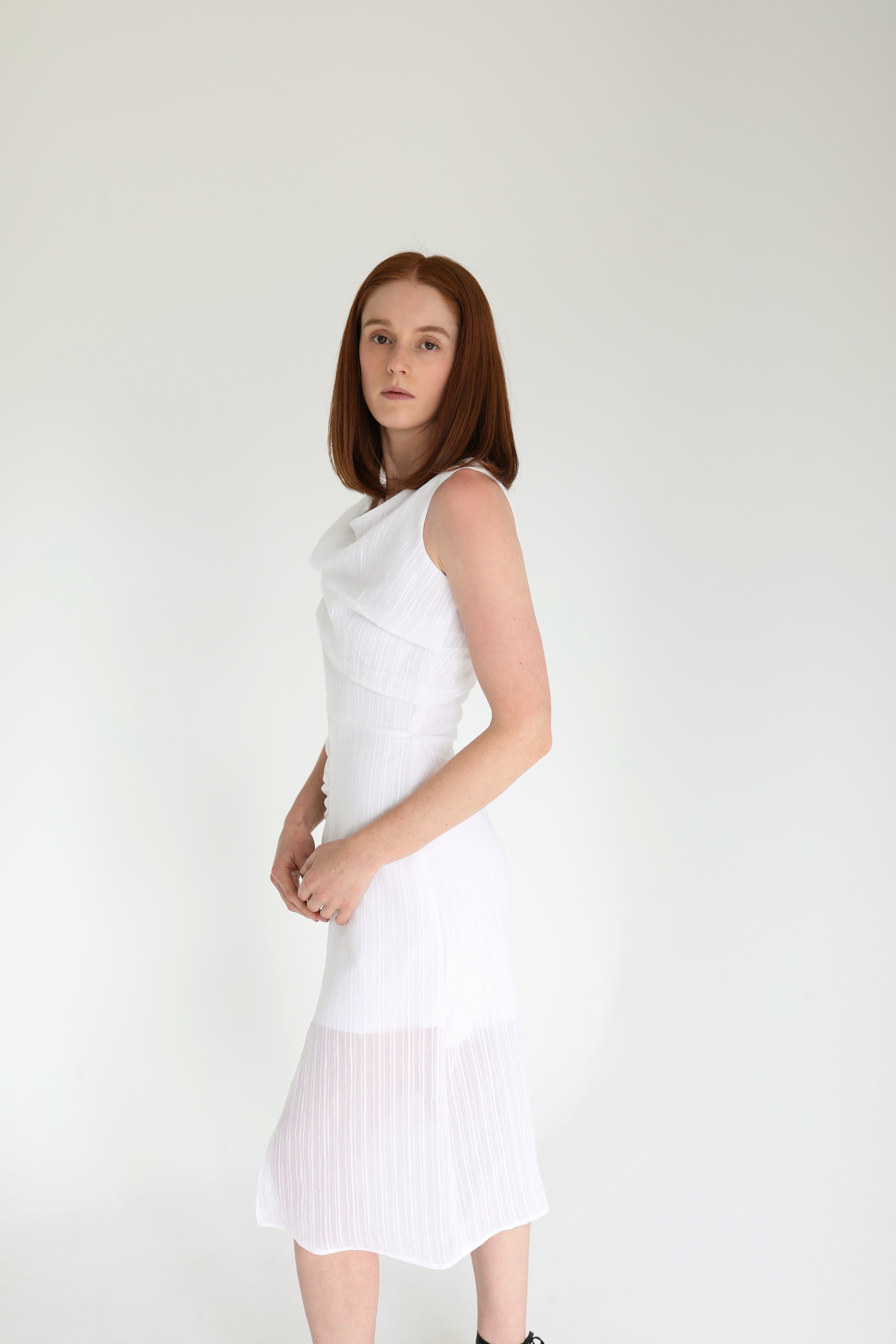 Amare Dress in White