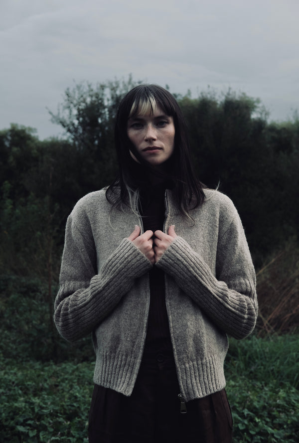 Mila cardigan in Grey