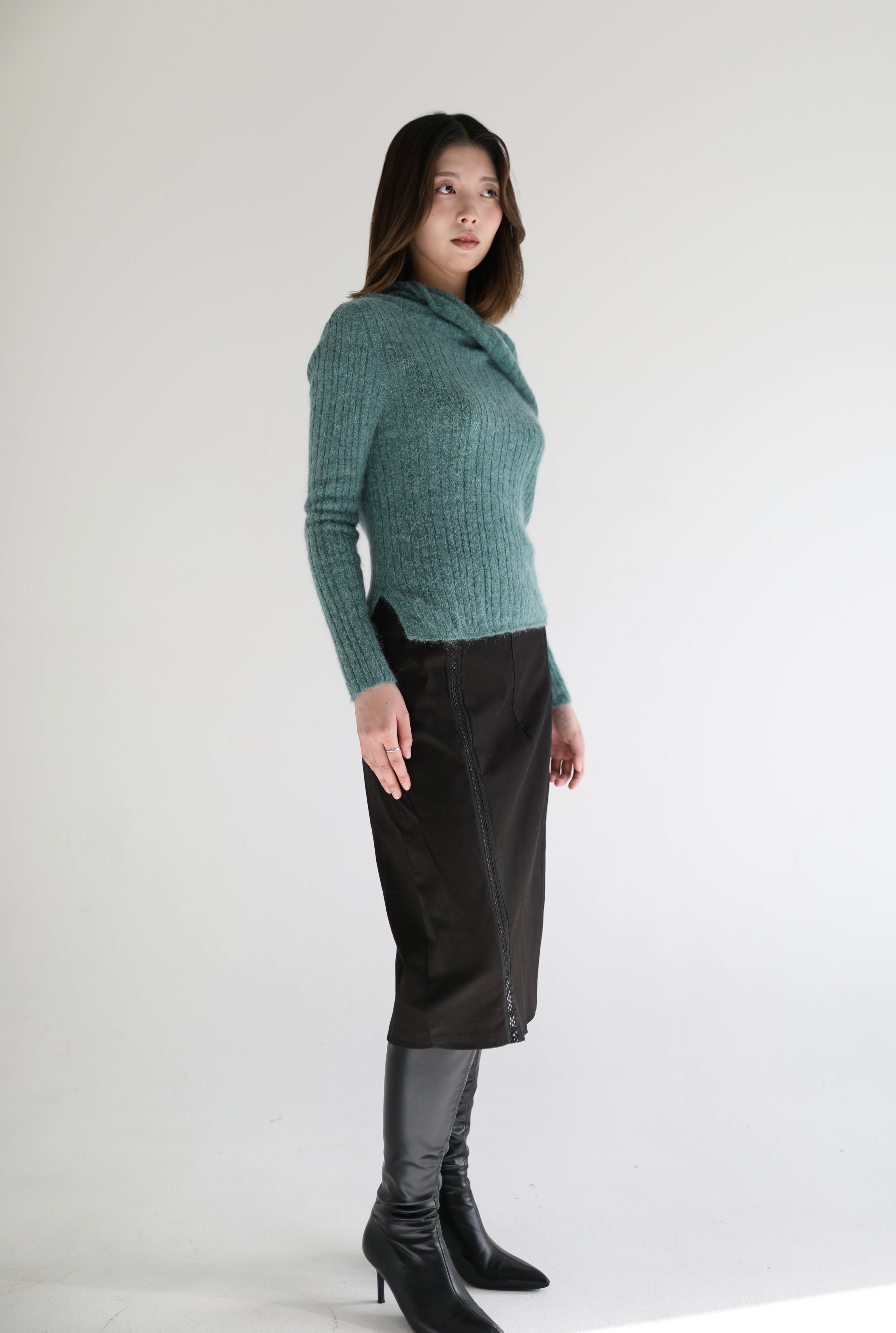 Air Knit Top in Green