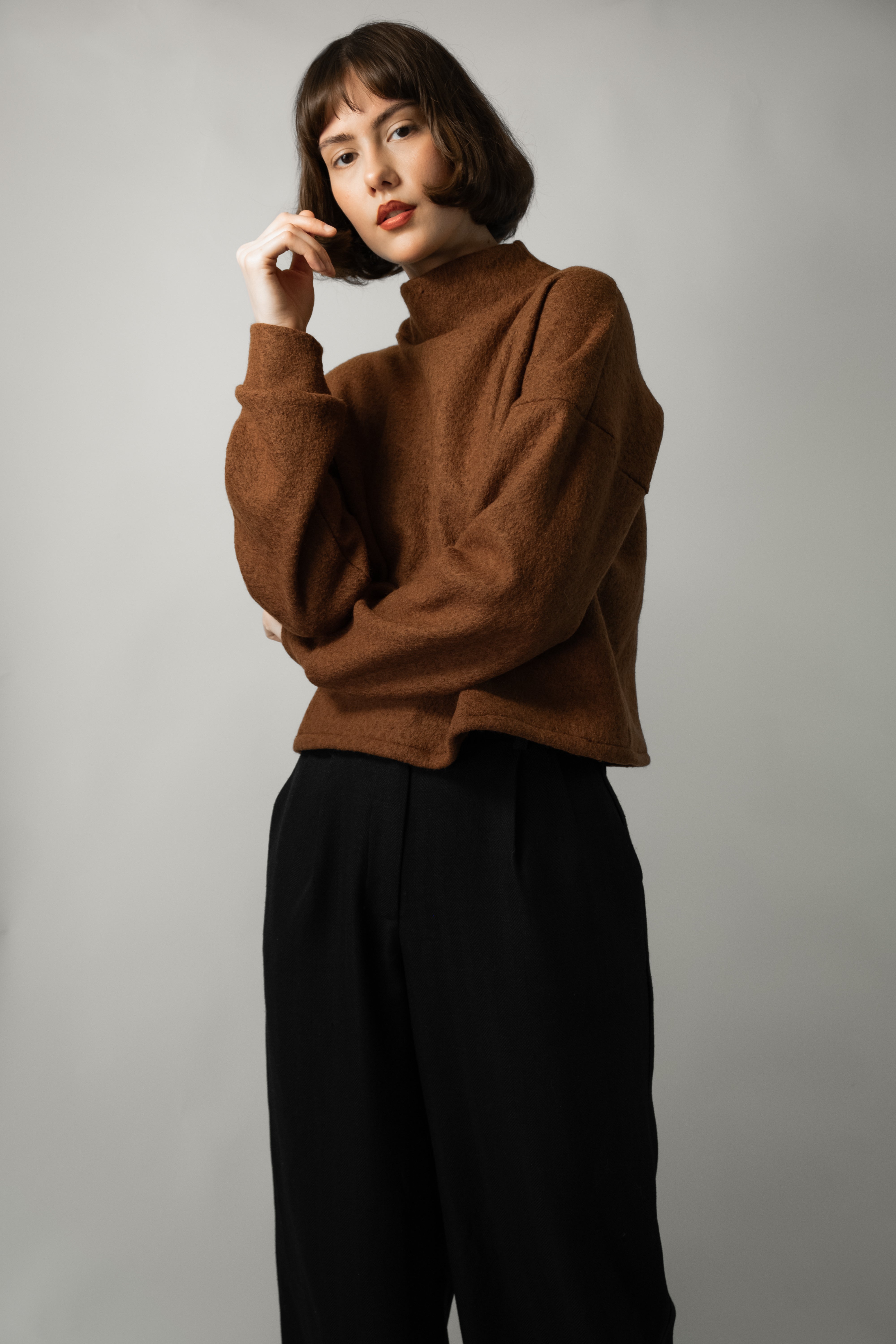 Boiled wool Kona Jumper