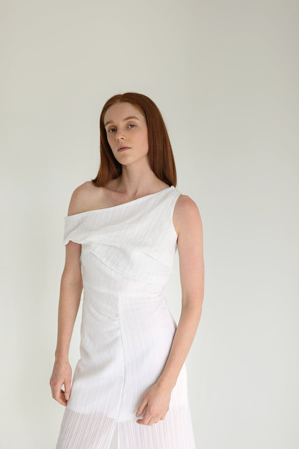 Amare Dress in White