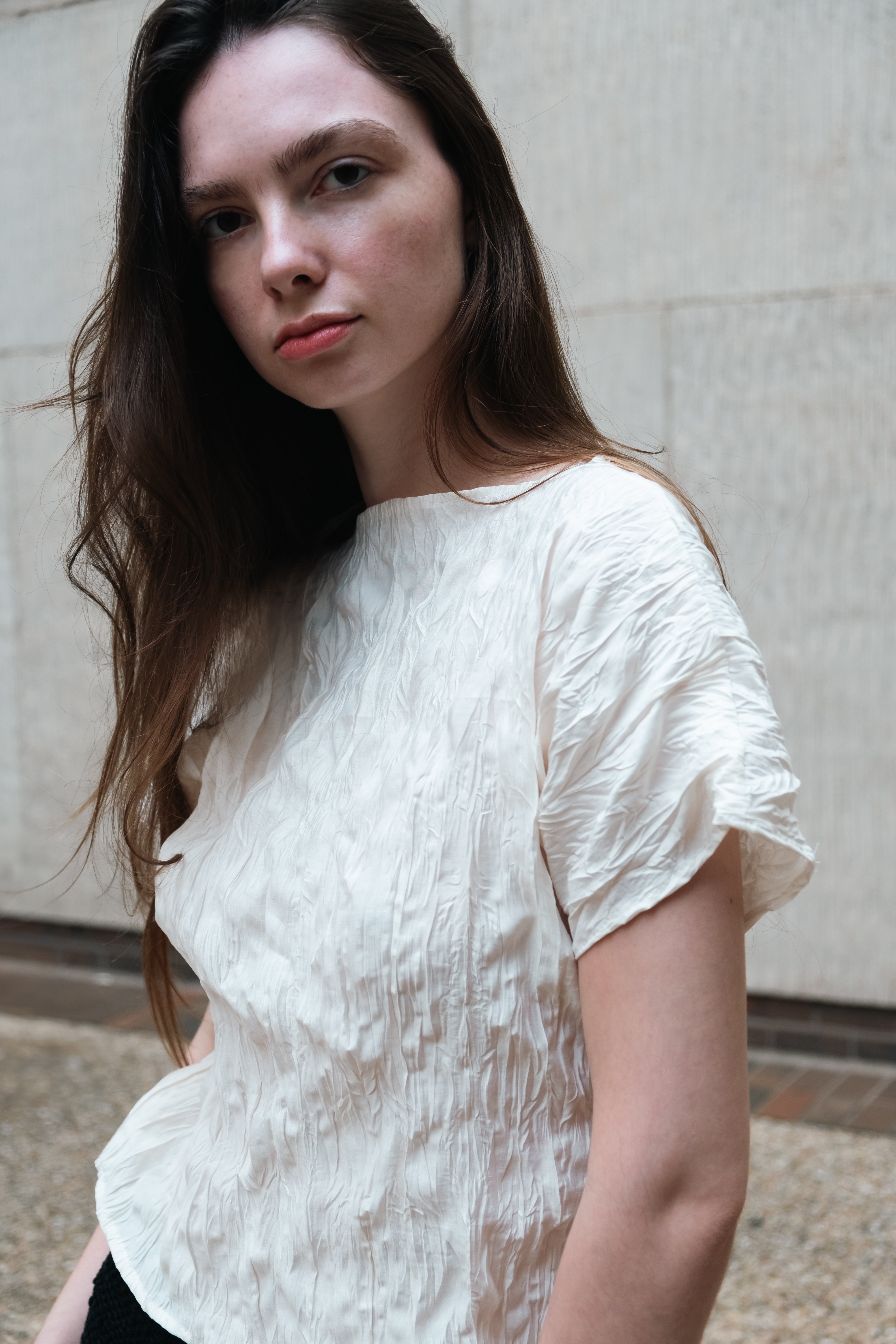 Rema crushed cotton top