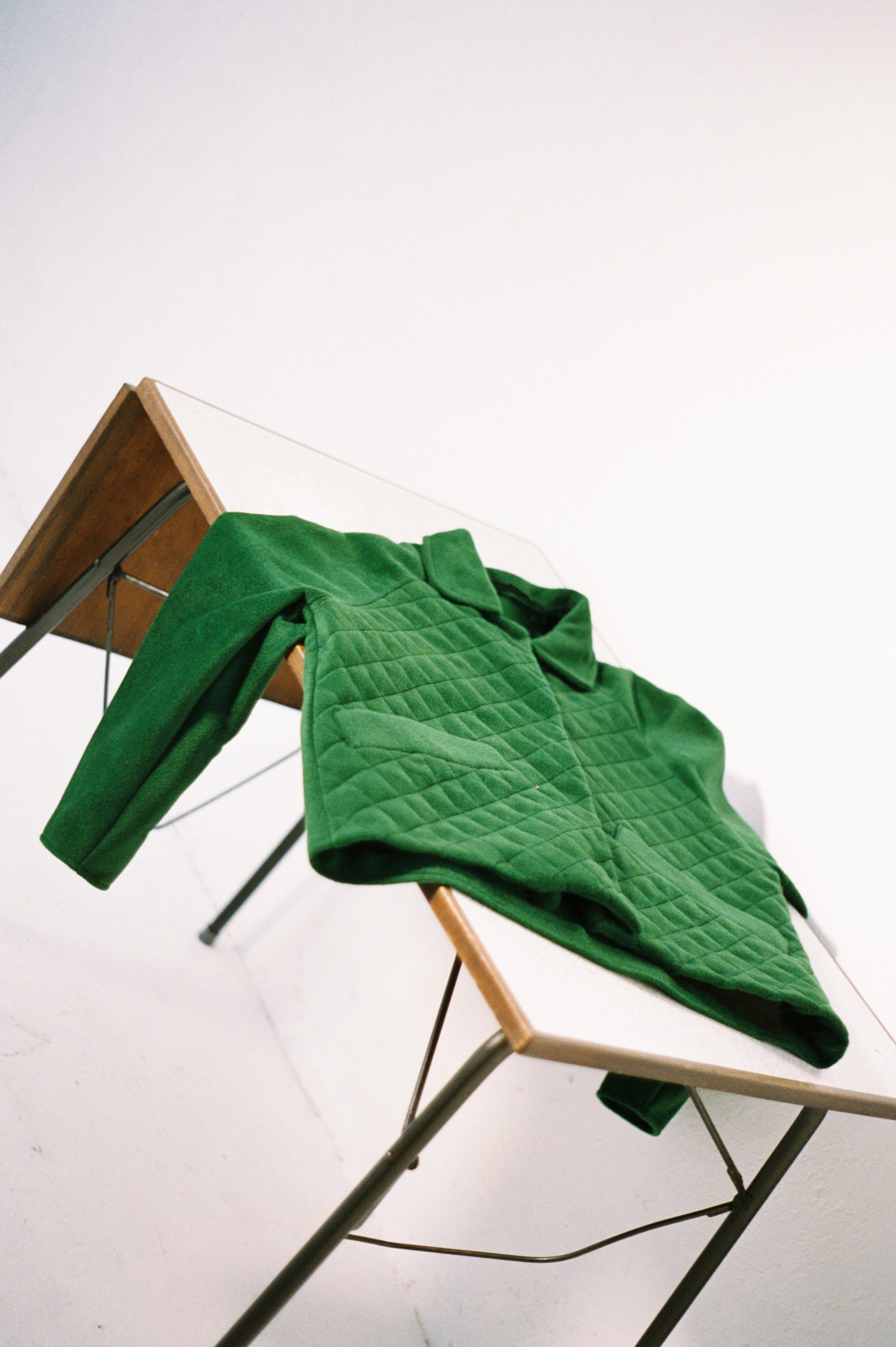 Pollon jacket in Green Wool