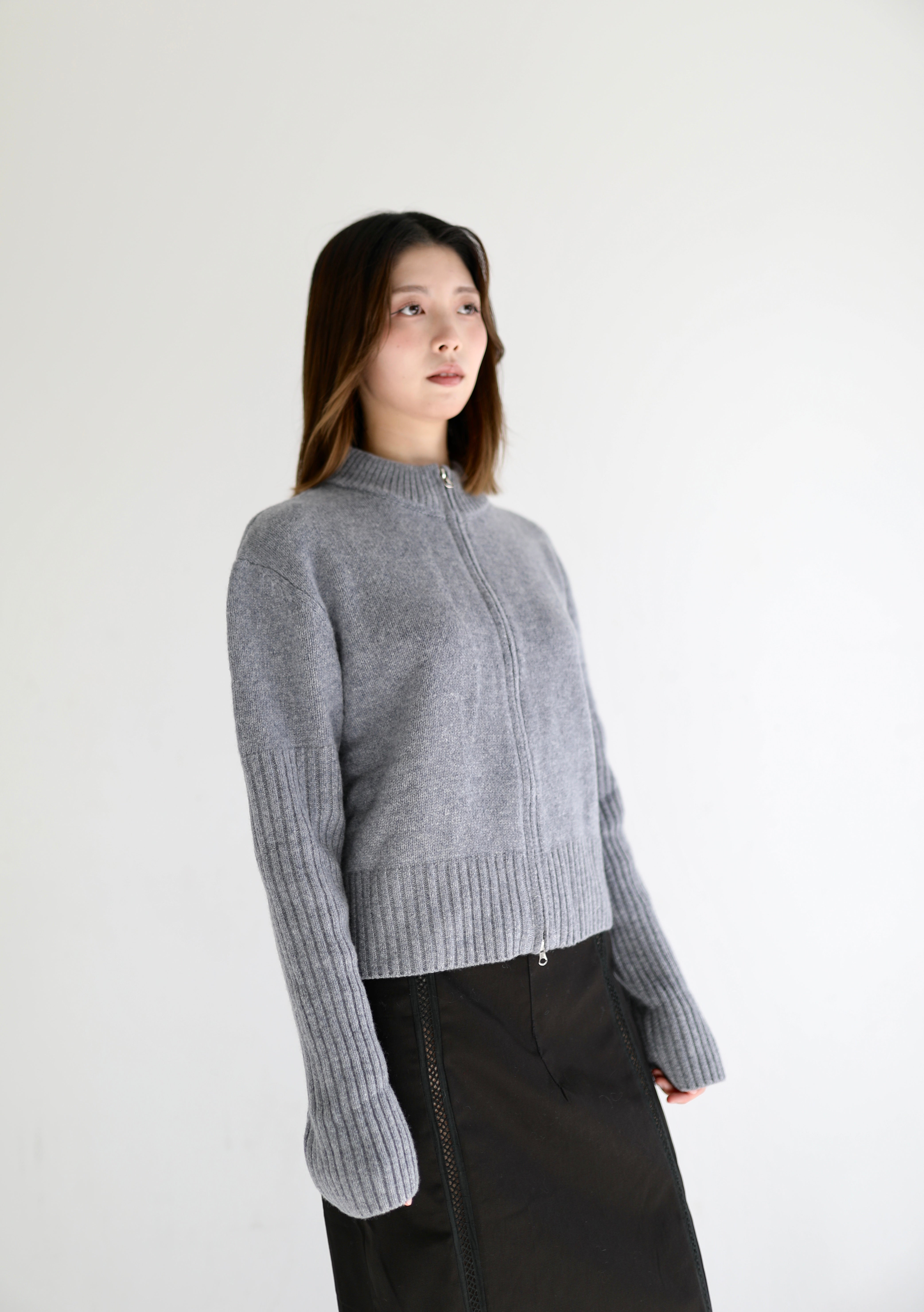 Mila cardigan in Grey