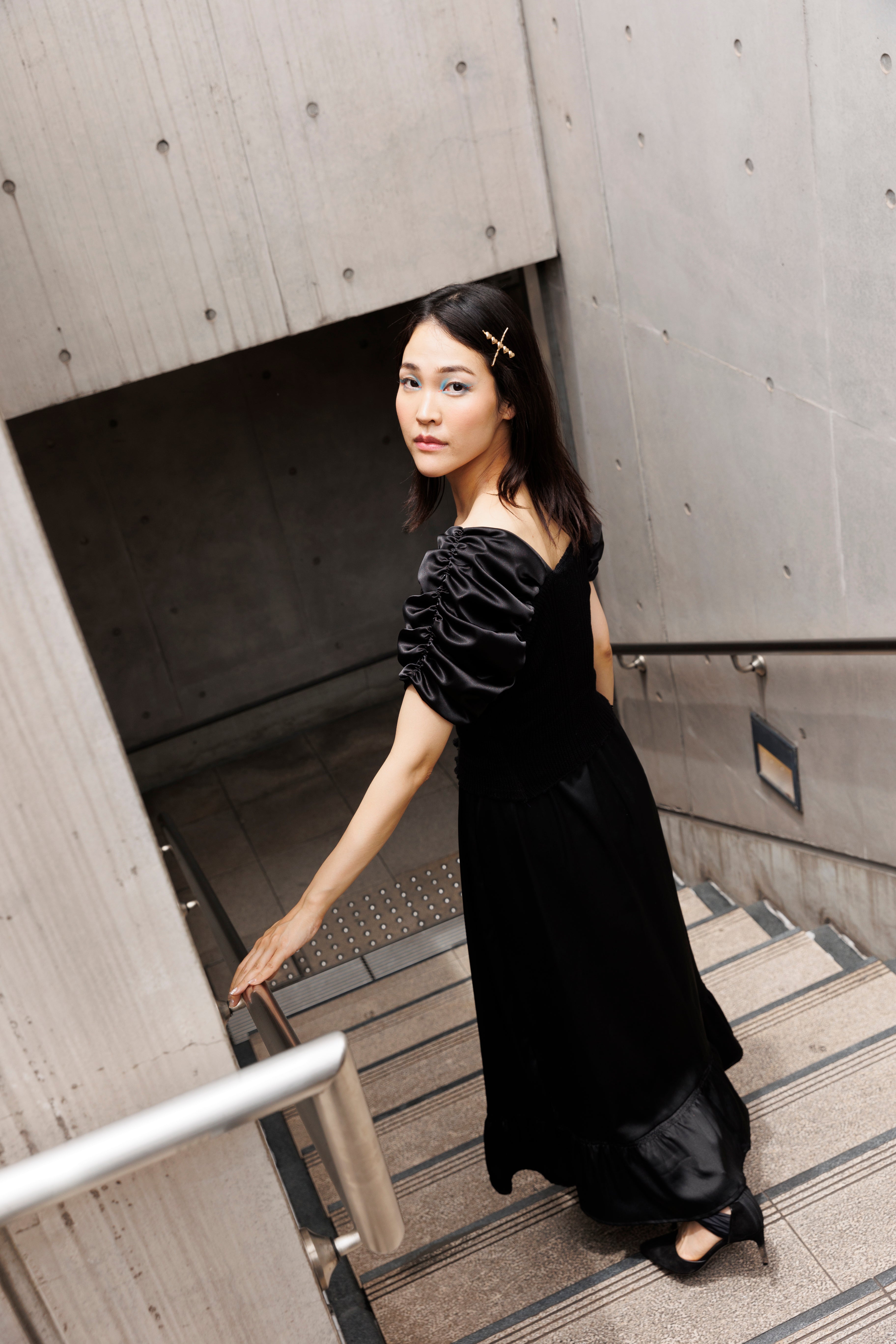 Stella skirt in Satin