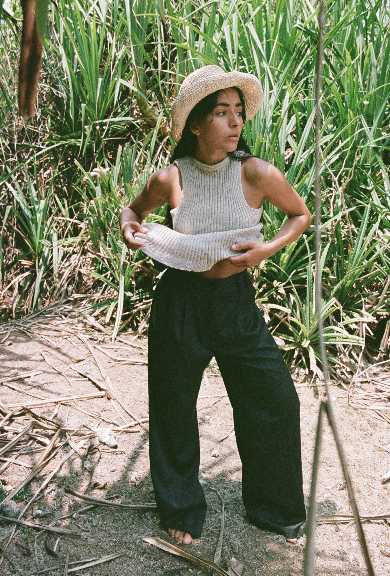Vick Tailored Pant in black