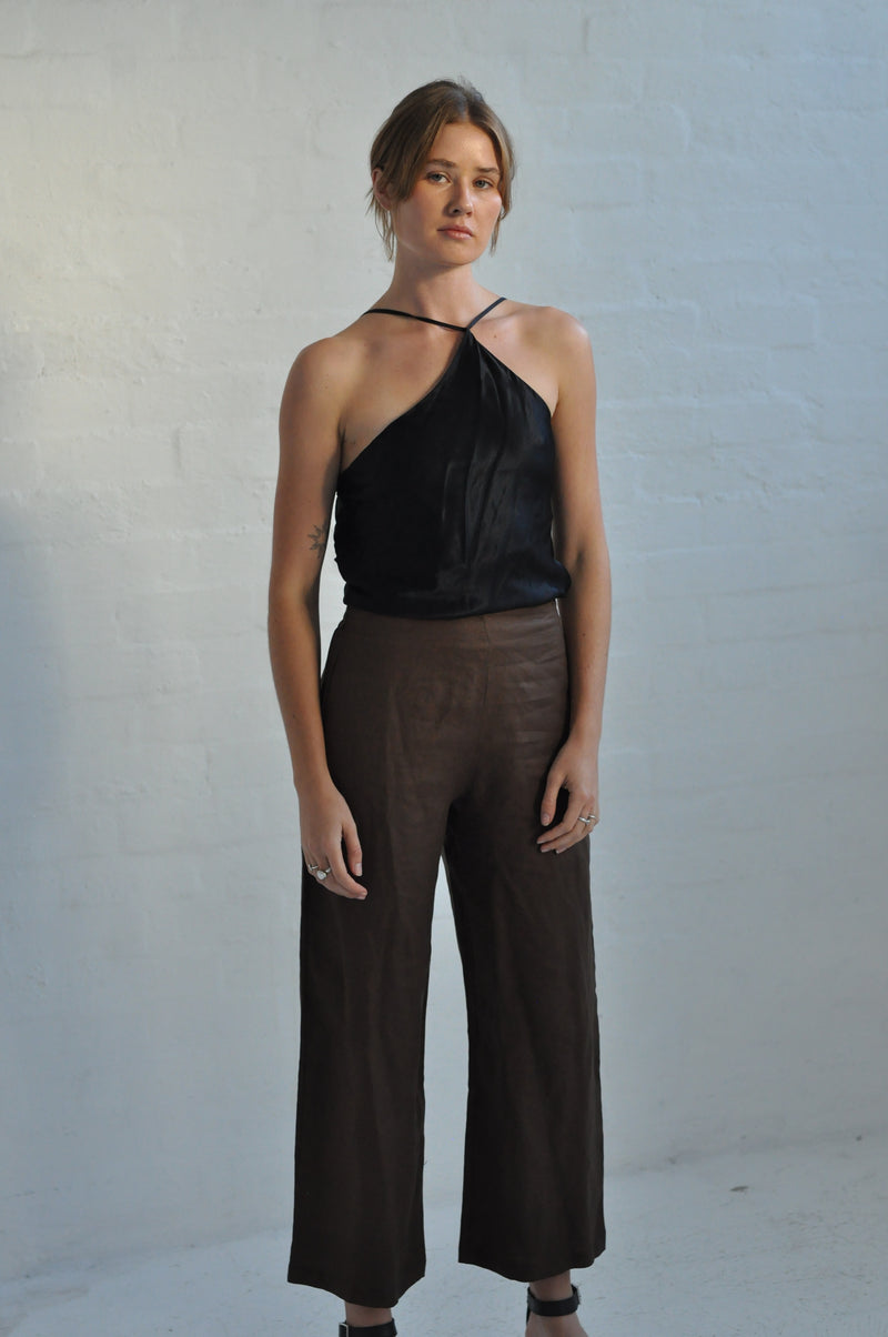Bally pant in chocolate