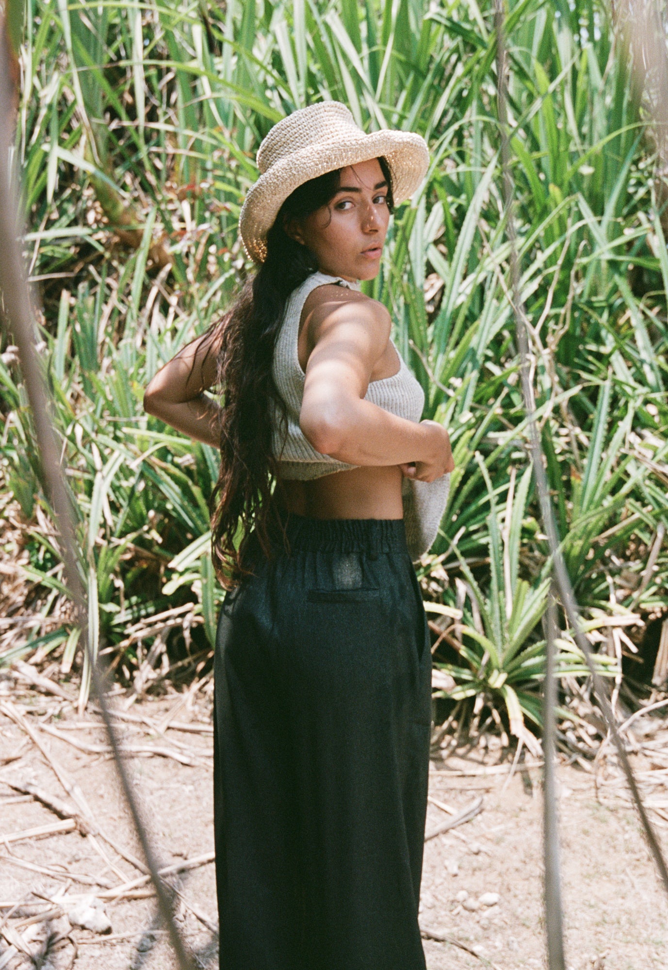 Vick Tailored Pant in black