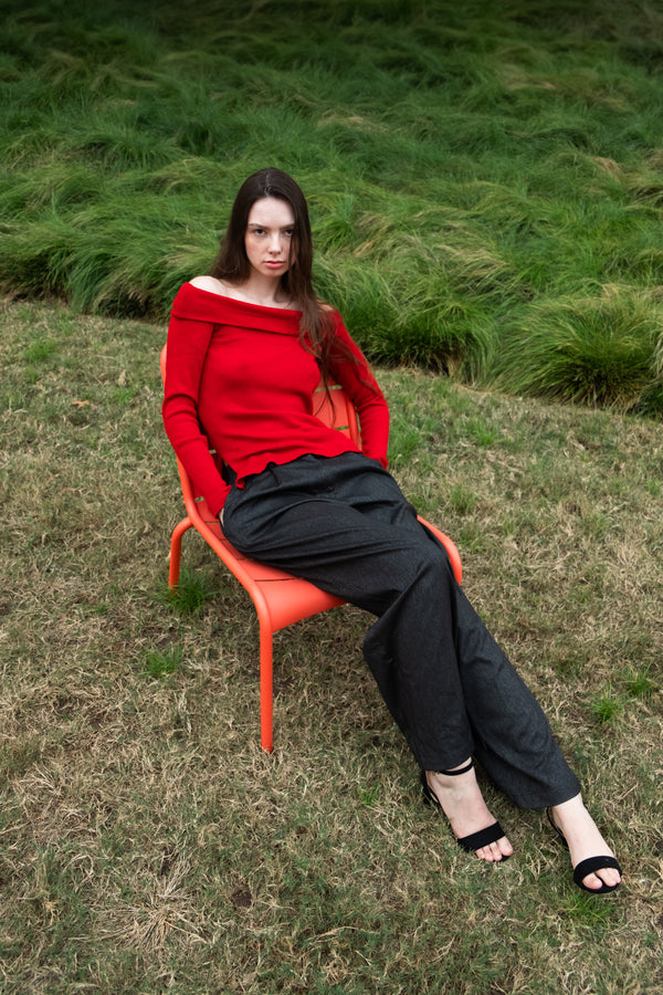 Vick Tailored Pant in black