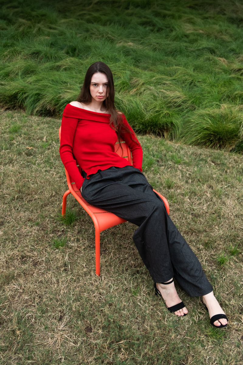 Vick Tailored Pant in black
