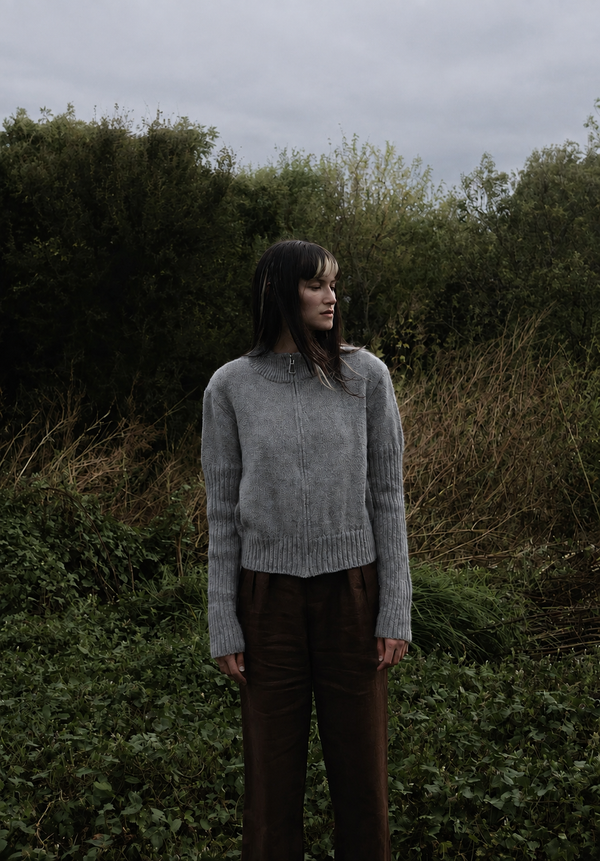 Mila cardigan in Grey