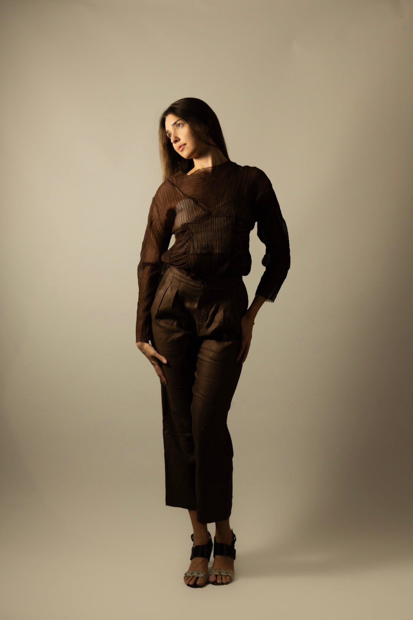 Sal Tailored pant in linen