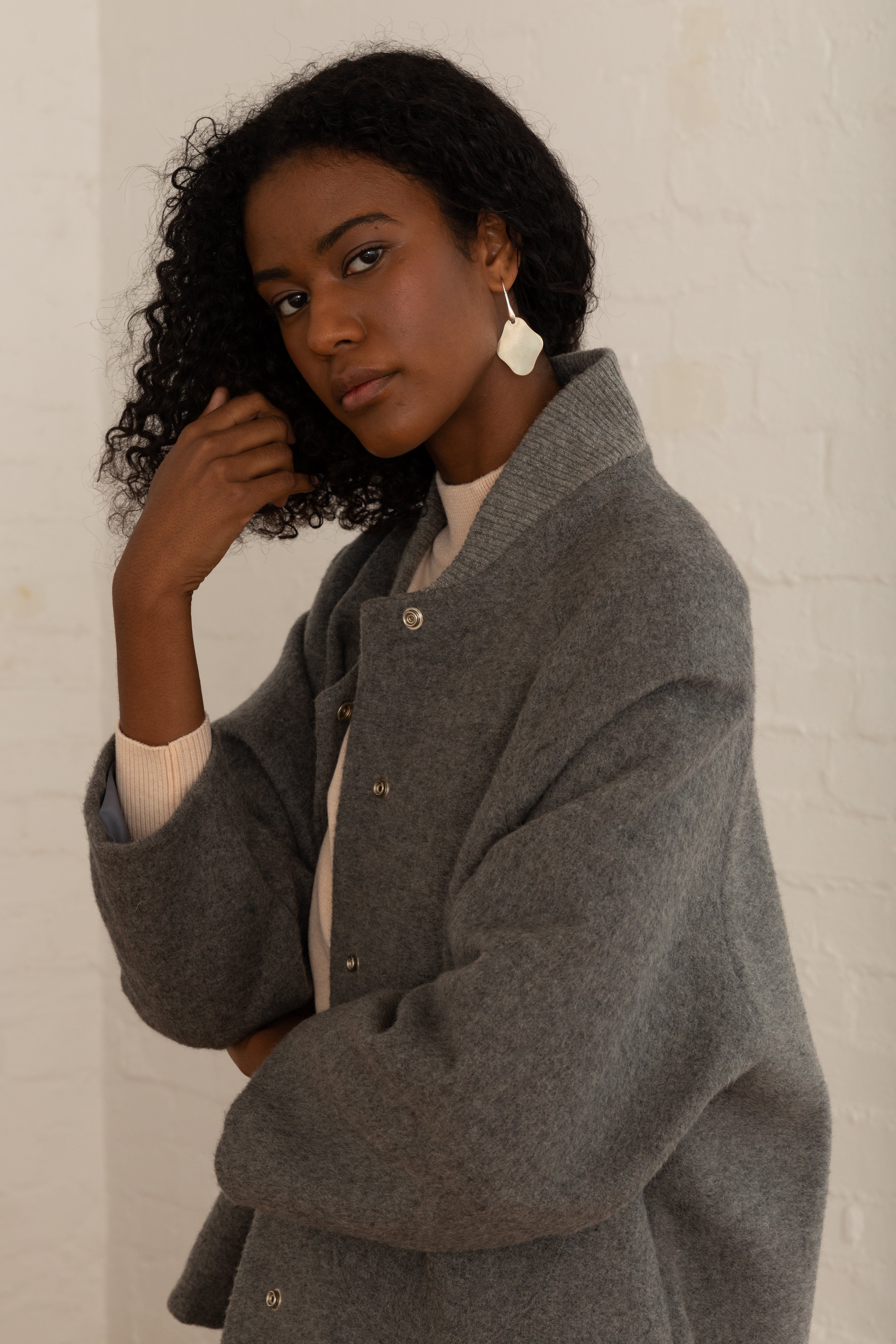 Kona Grey wool Jacket