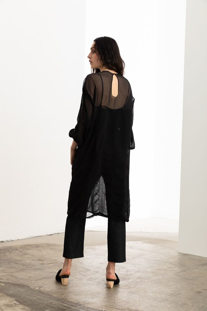 Lotus sheer dress